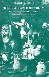 The Peaceable Kingdom SSAATTBB Choral Score cover